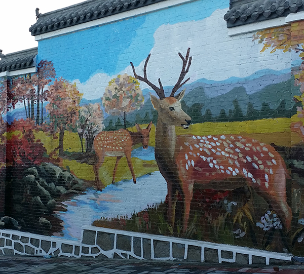 哈尔滨彩绘墙