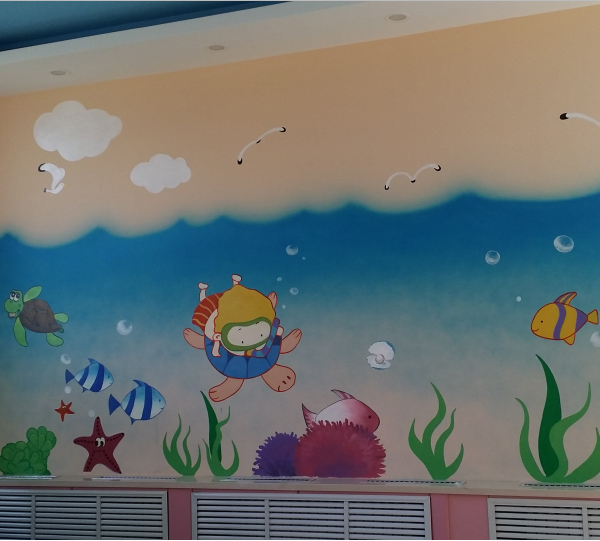 哈尔滨儿童房墙绘